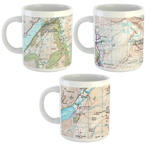 This set of the three national peaks are perfect for anyone in the national peaks or the National Three Peaks Challenge covering Ben Nevis, Scafell Pike and Snowdonia.  The image is highly detailed showing contours, lakes, paths, symbols and more.