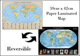 Children's World Double Sided Map